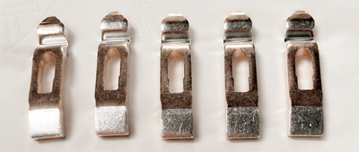 Серебряные контакты, используемые в трамвайных контроллерах